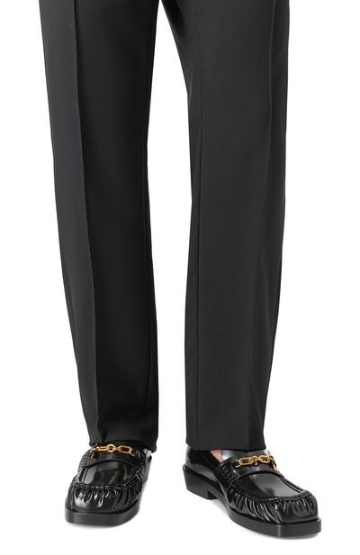 Кожаные лоферы sync BALMAIN, арт. FM1U0376/LSPZ, фото 3