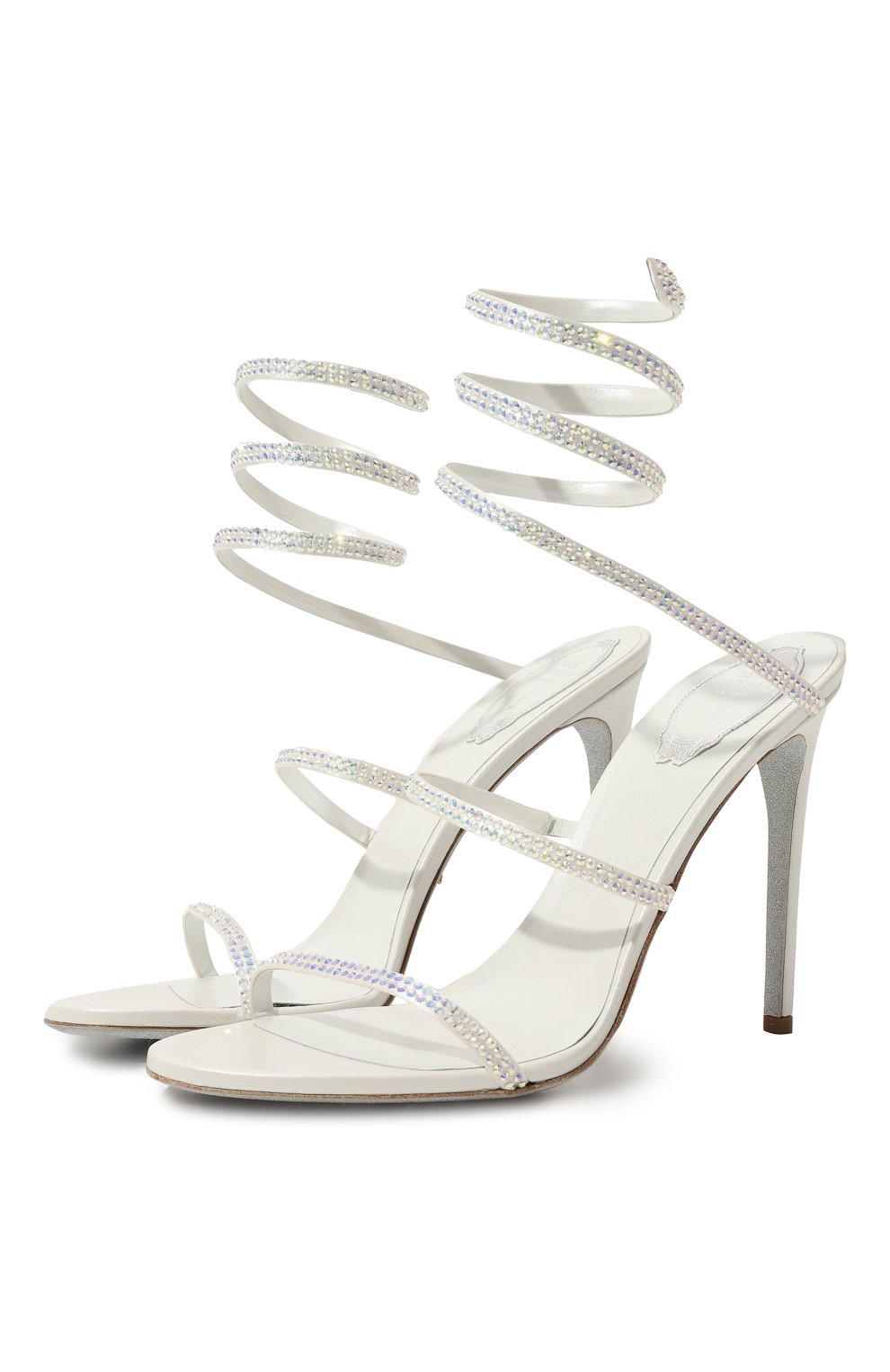 Кожаные босоножки cleo RENE CAOVILLA, арт. C10311-105/R001, фото 1