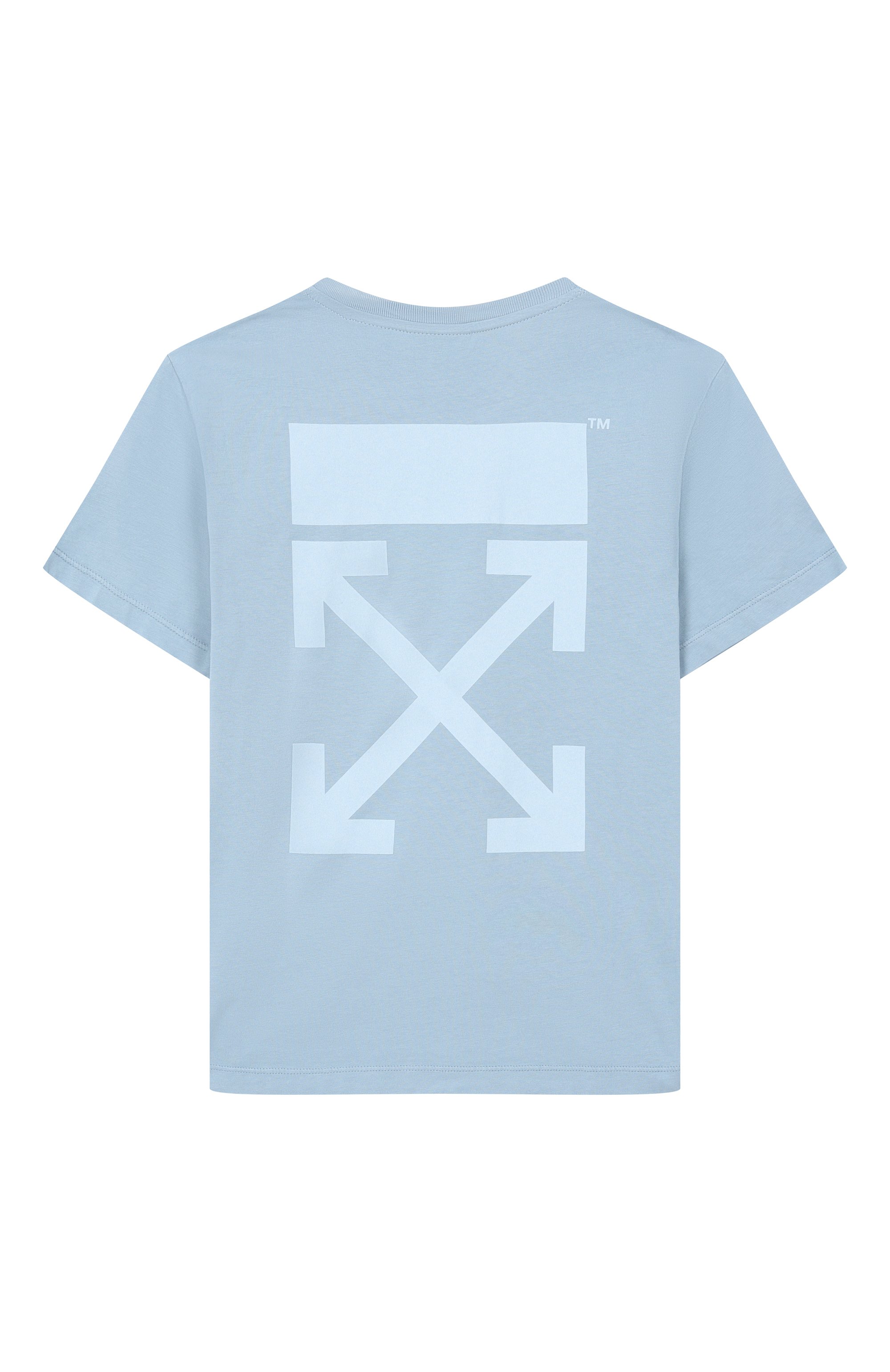 Хлопковая футболка OFF-WHITE, арт. 0GAA001S26JER009_001, фото 2