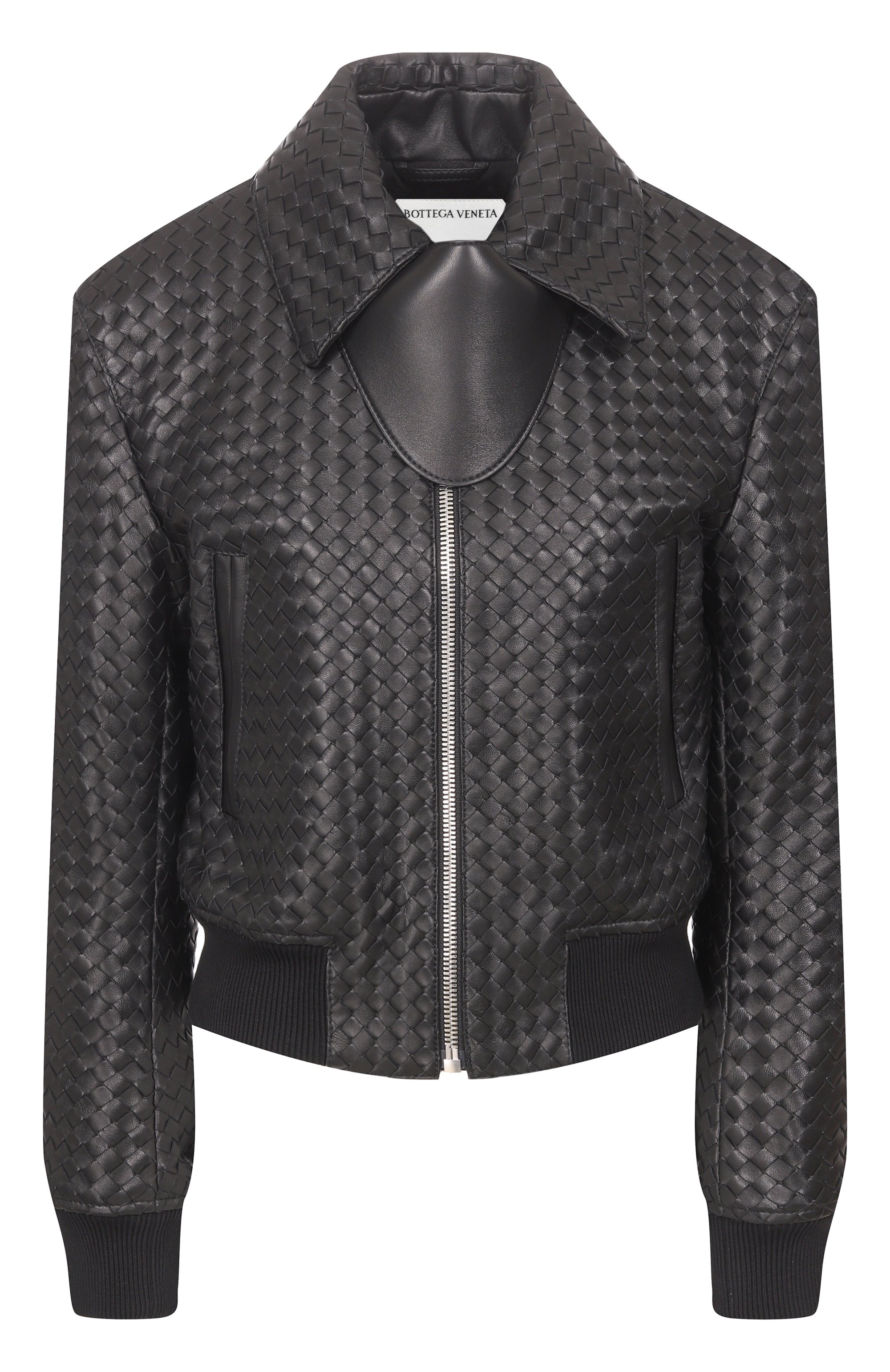 Кожаный бомбер BOTTEGA VENETA, арт. 863945/V6AR0, фото 1