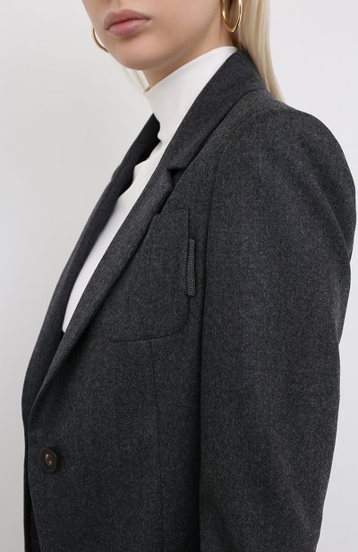 Шерстяной жакет BRUNELLO CUCINELLI, арт. ME2268999, фото 5