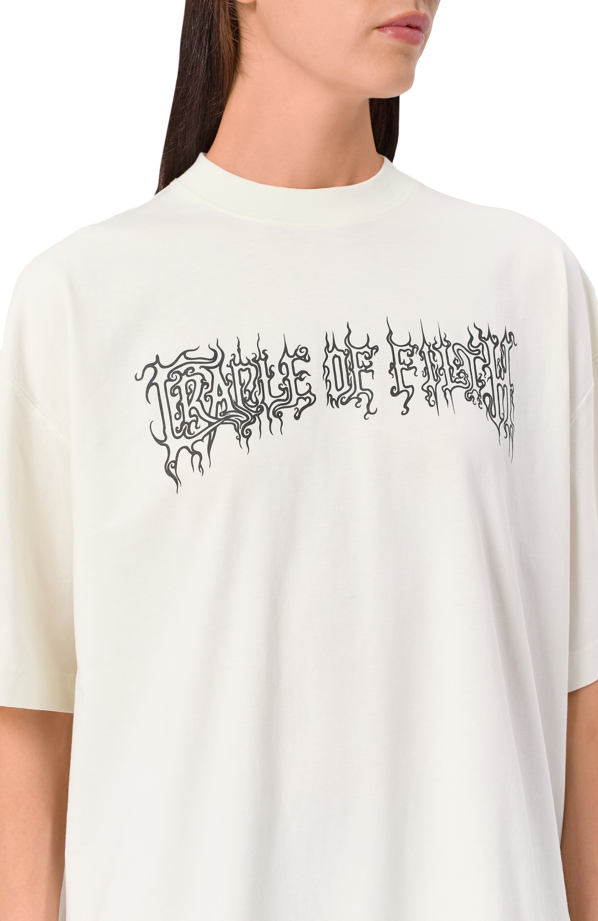 Хлопковая футболка VETEMENTS, арт. UCF76TR100I/1000 LIGHT JERSEY, фото 8