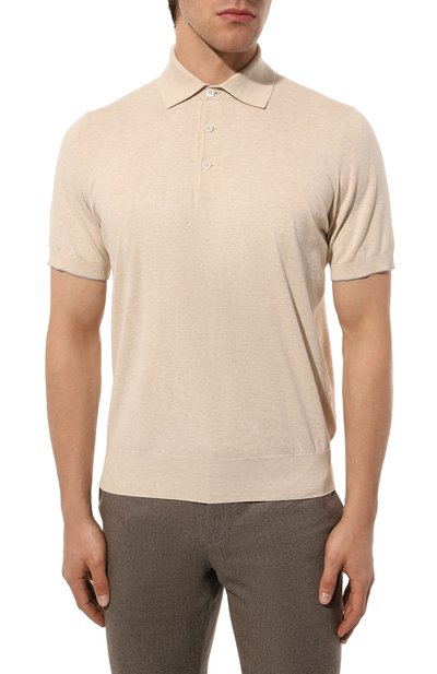 Хлопковое поло BRUNELLO CUCINELLI, арт. M29800125, фото 3