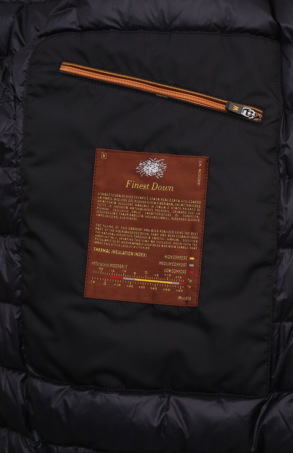 Бомбер bellati-ls9 с отделкой из овчины MOORER, арт. BELLATI/LS9, фото 6