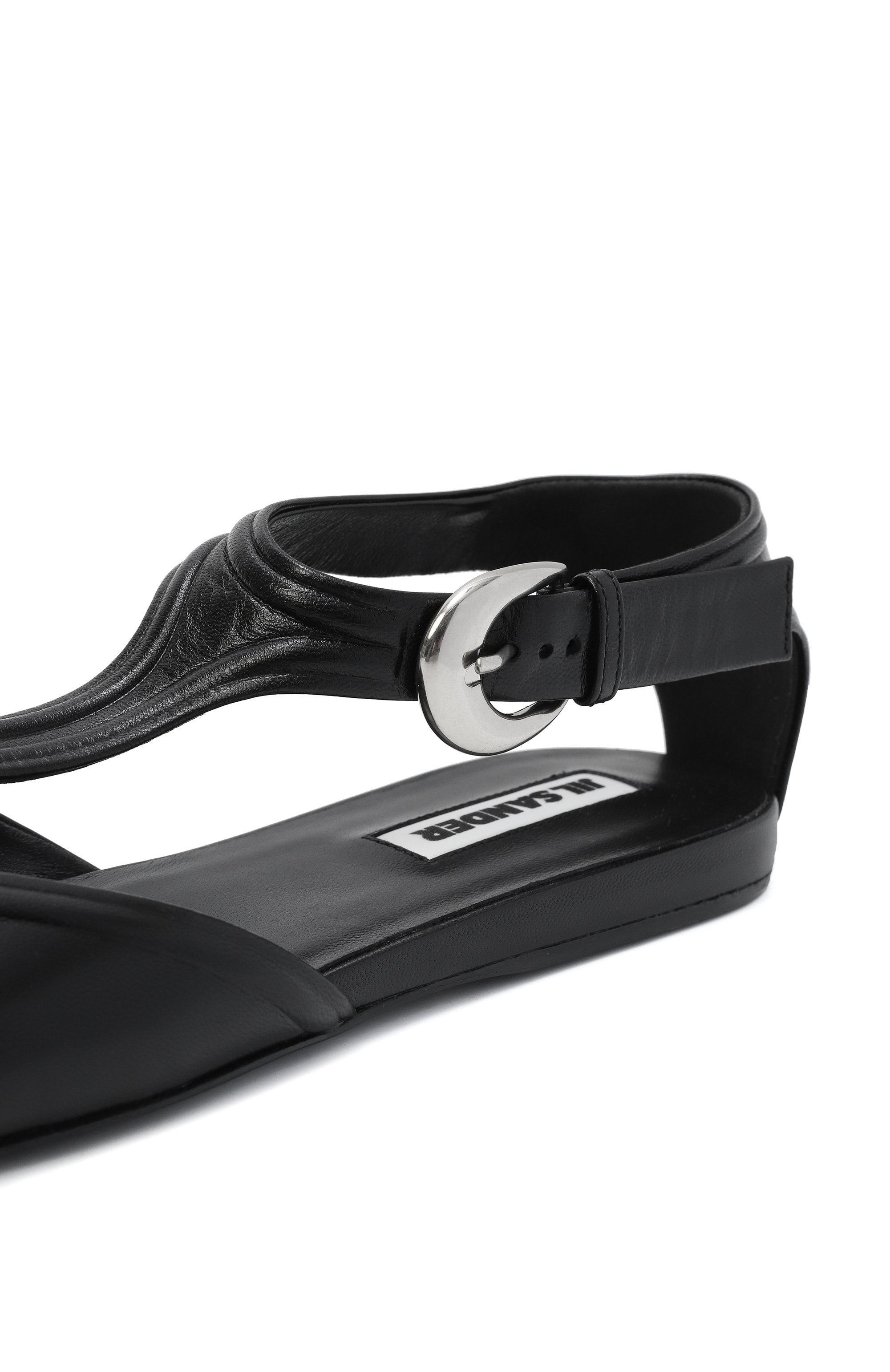 Кожаные балетки mary jane JIL SANDER, арт. J16WP0131-P8226, фото 7