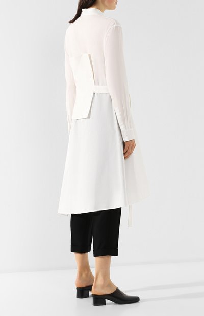 Хлопковая блузка YOHJI YAMAMOTO, арт. FZ-D54-802, фото 4