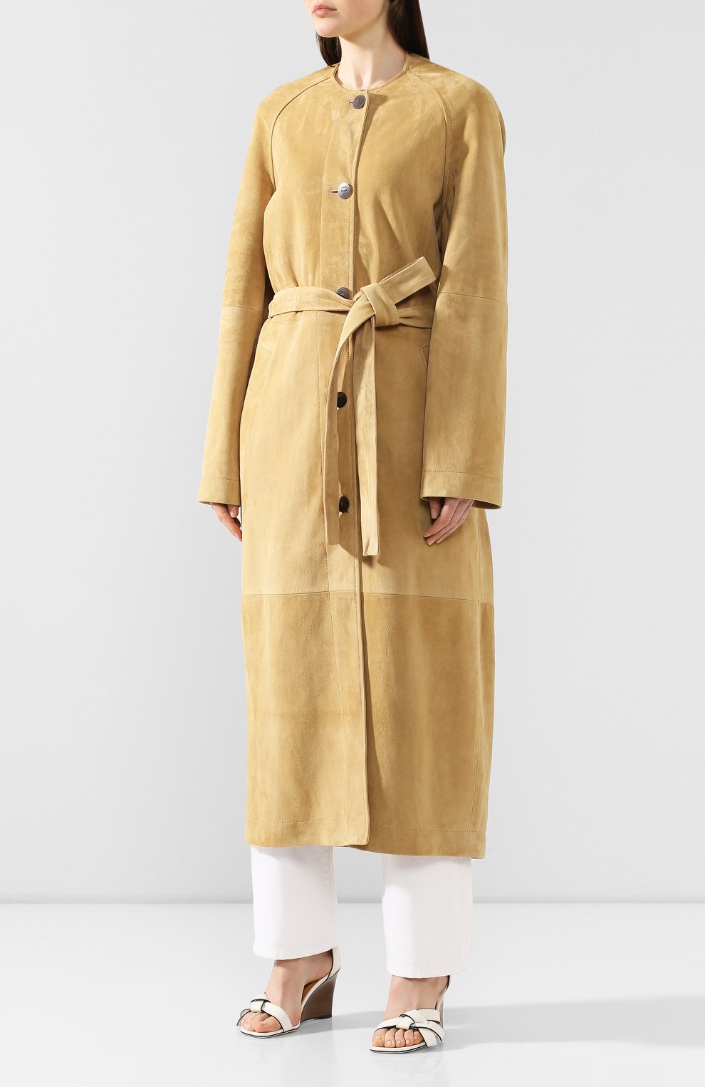 Замшевое пальто LOEWE, арт. S540336X46, фото 3