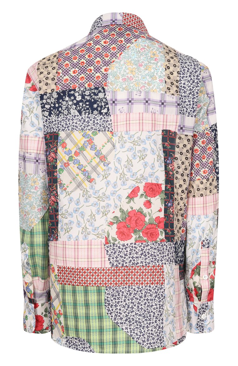 Хлопковая рубашка MIU MIU, арт. MK1488-1XEM-F0011, фото 2