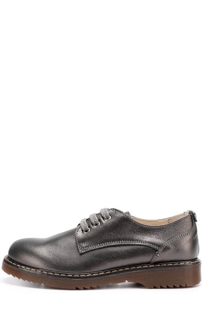 Дерби из металлизированной кожи TWINSET, арт. HA78AE/27-34, фото 2