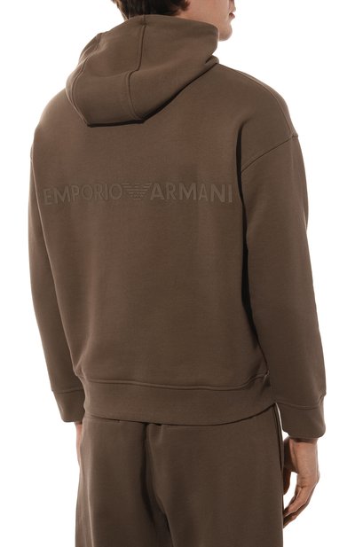 Хлопковое худи EMPORIO ARMANI, арт. 3R1MDN/1JWPZ, фото 4