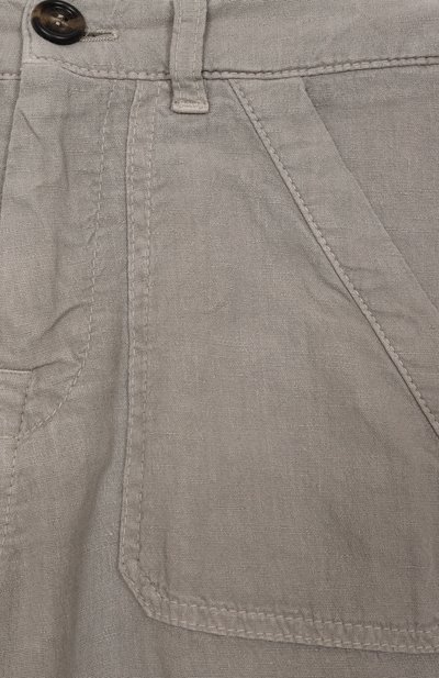 Льняные брюки BRUNELLO CUCINELLI, арт. B236PP117A, фото 3