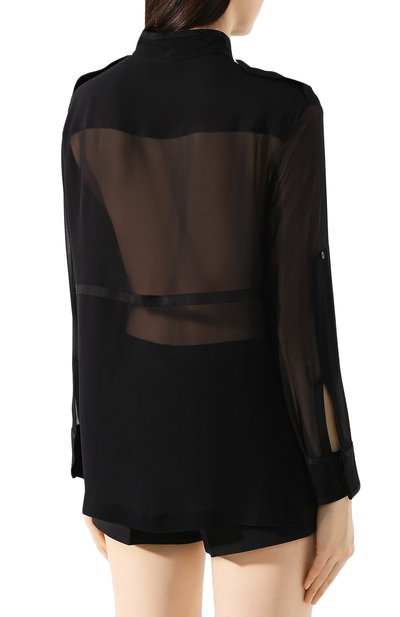 Шелковая рубашка TOM FORD, арт. CA3148-FAX075, фото 4