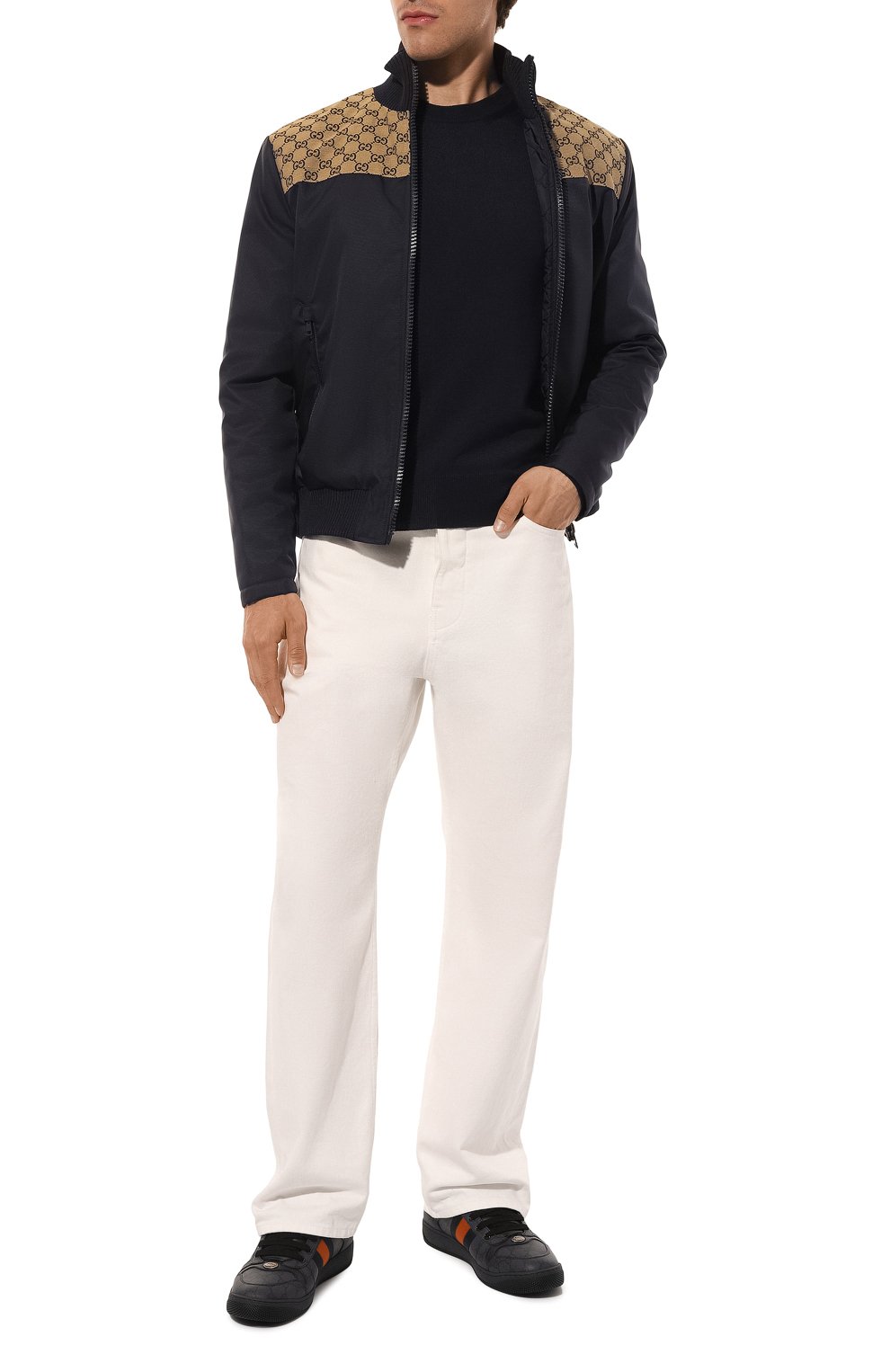 Шерстяной джемпер GUCCI, арт. 763661/XKDLY, фото 2