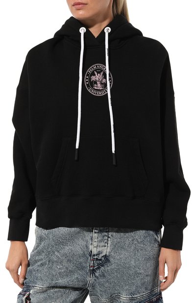 Хлопковое худи PALM ANGELS, арт. PWBB023S23FLE0031033, фото 3