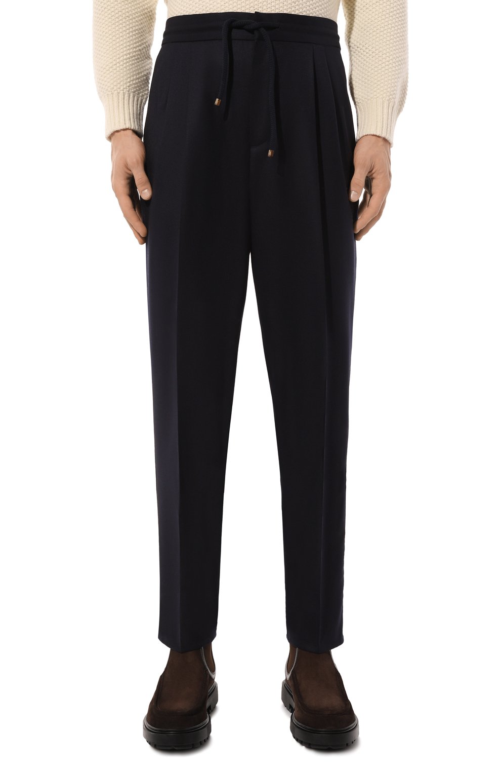 Шерстяные брюки BRUNELLO CUCINELLI, арт. ME226E1710, фото 3