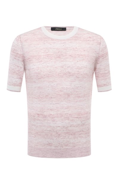 Мужской джемпер из шерсти и шелка ZILLI, арт. KRN002M0347VHST00