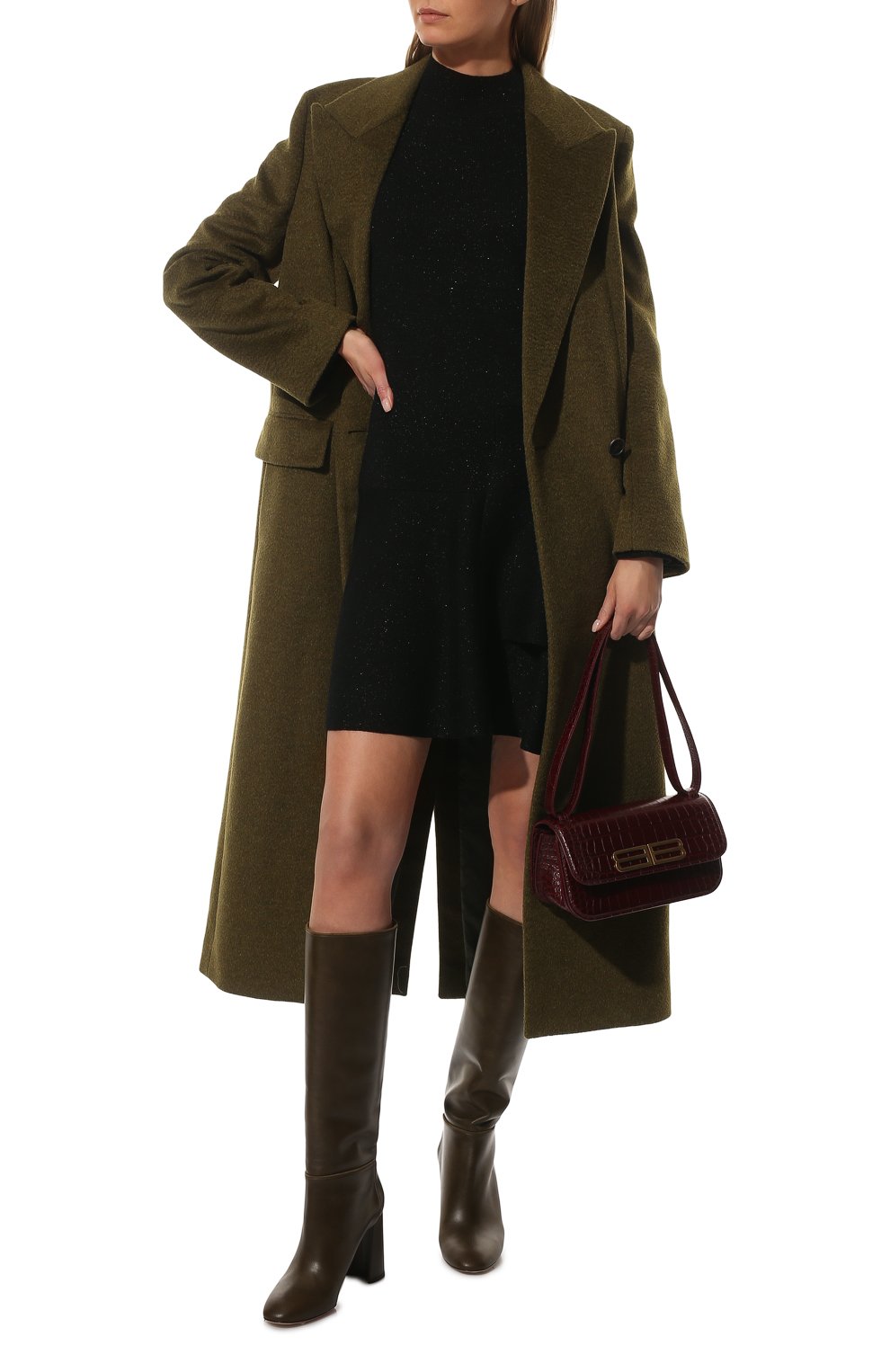 Шерстяное платье BOSS, арт. 50442541, фото 2