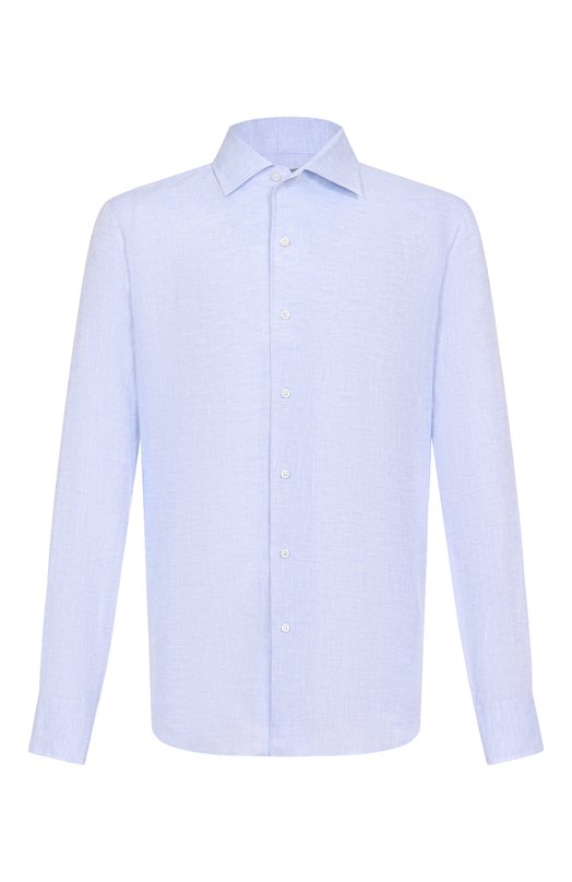 Льняная рубашка MVST M0RBIDA/R0BERT0/R0UND/F3411308-LINEN Голубой M0RBIDA/R0BERT0/R0UND/F3411308-LINEN