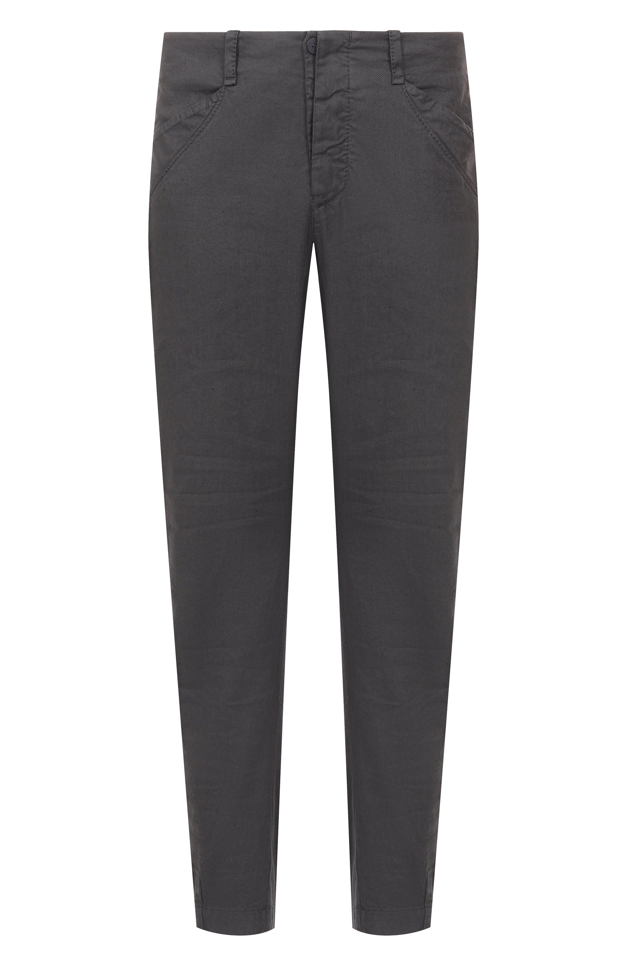 Брюки из хлопка и льна TRANSIT, арт. CFUTRZE140, фото 1