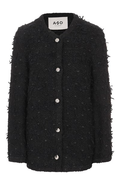 Женский кардиган из шерсти и вискозы AND THE BRAND, арт. W26-CG044-1002-900