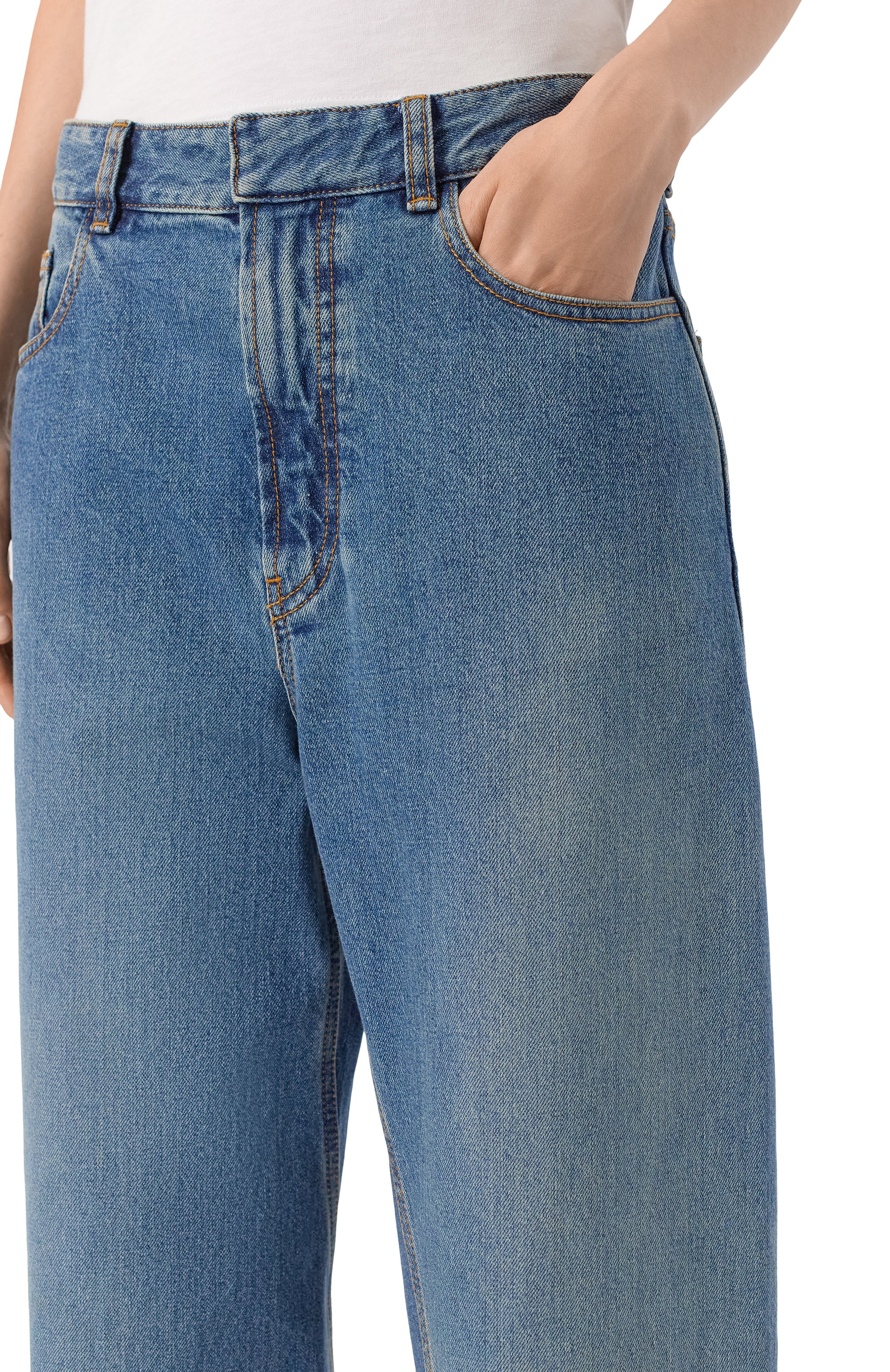 Джинсы ALAIA, арт. AA9P1181D006B, фото 5