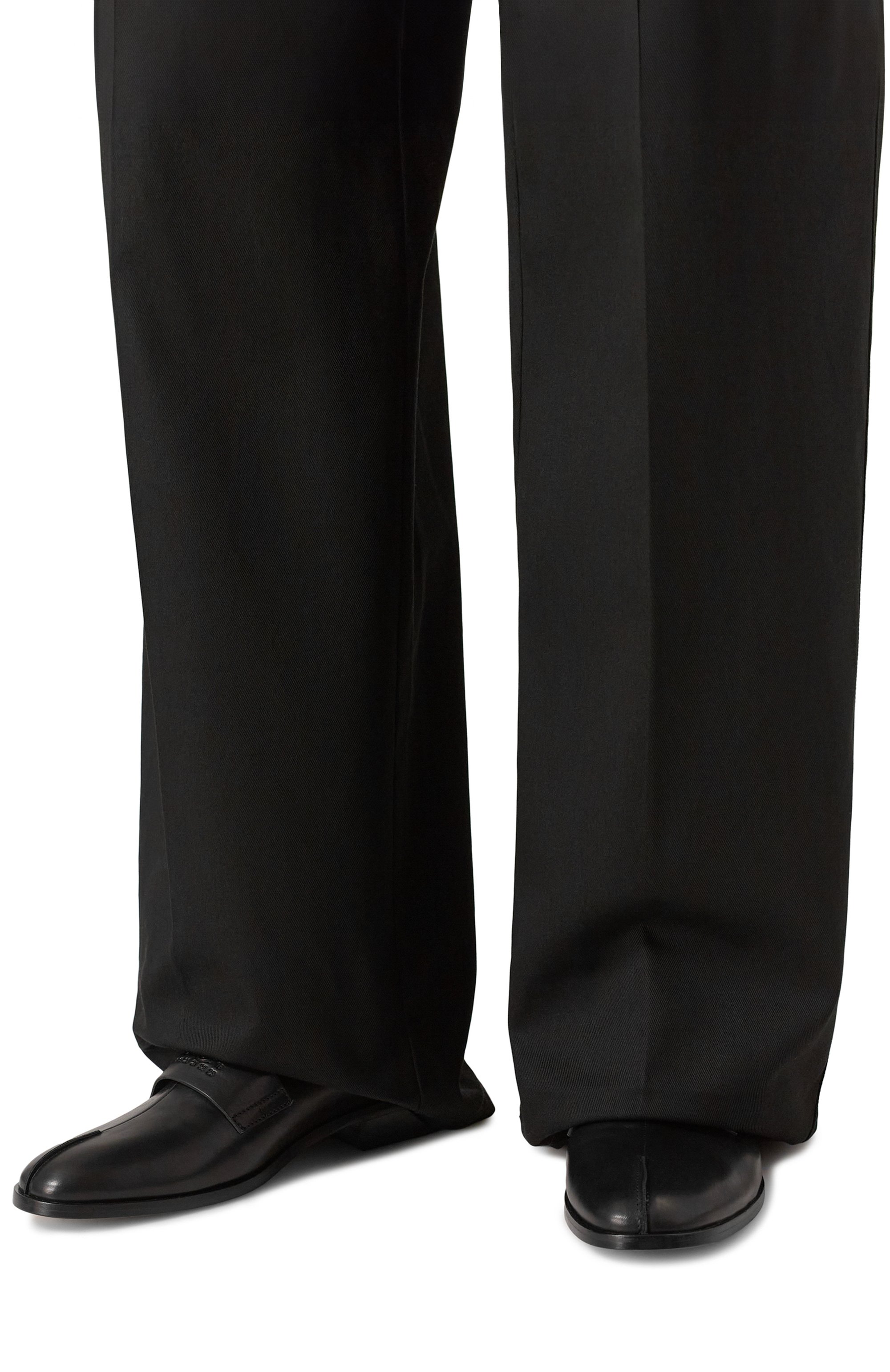 Кожаные сабо MM6 черного цвета по цене 84700 руб., арт. SH1WX0005/P5000, фото 3 Кожаные сабо MM6, арт. SH1WX0005/P5000, фото 3