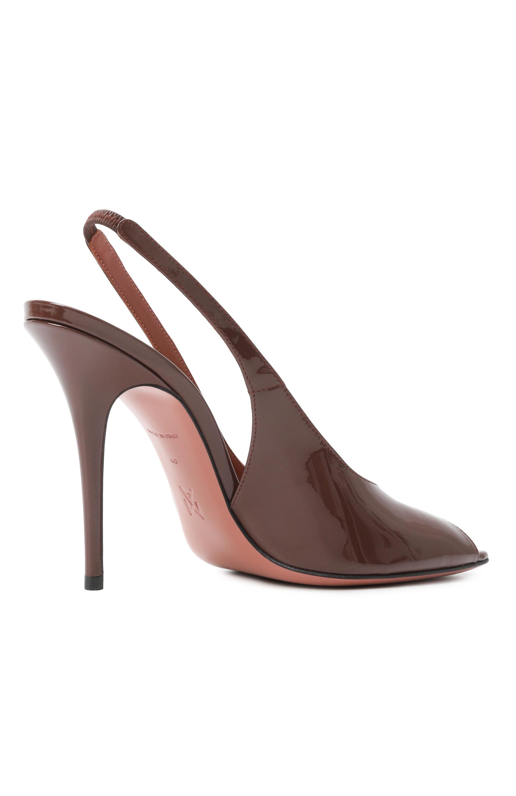 Лакированные туфли kristina sling 105 AMINA MUADDI, арт. KRISTINA SLING/PATENT, фото 4