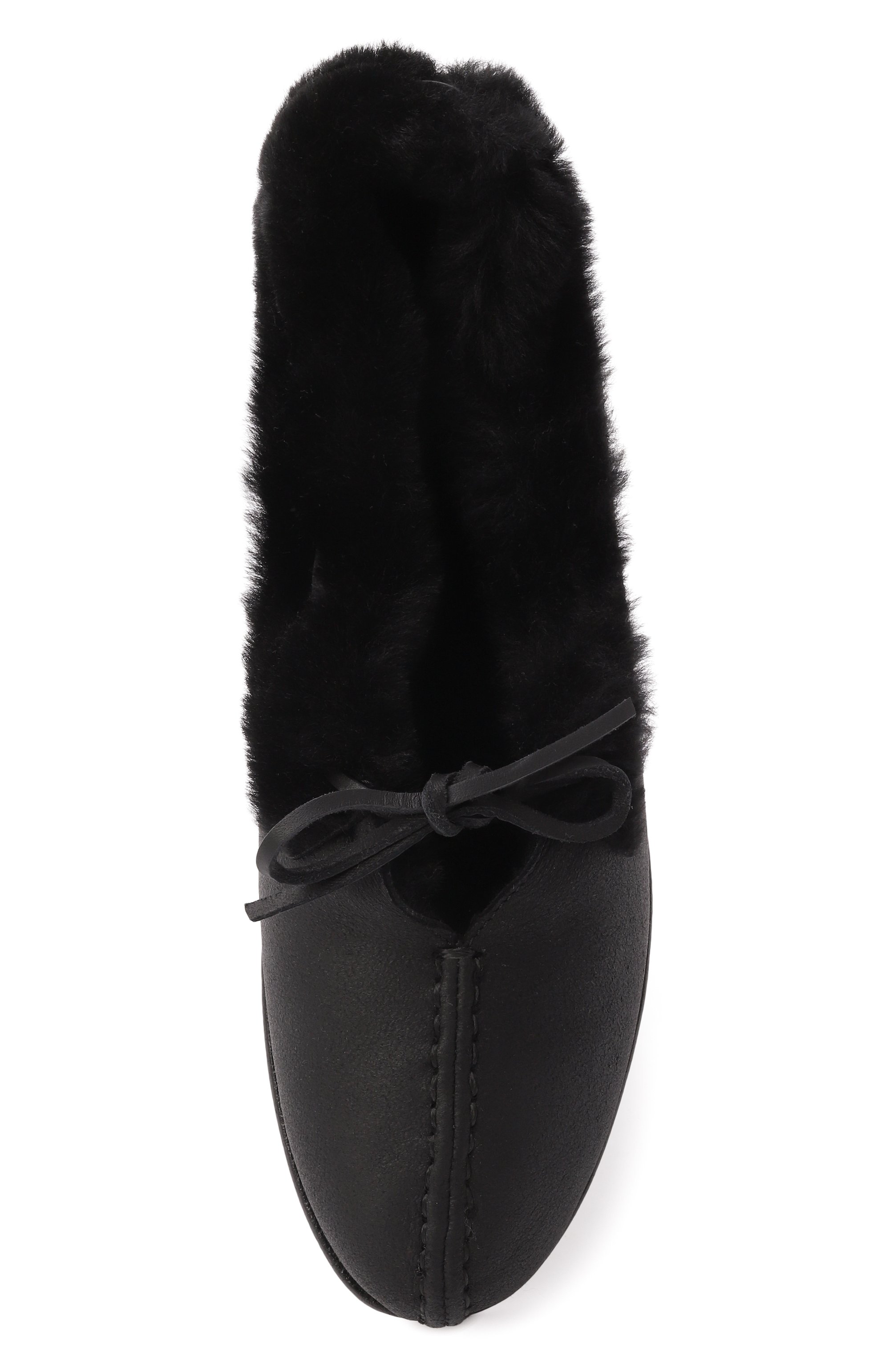 Кожаные лоферы tilla shearling HEREU, арт. WFTISH, фото 6