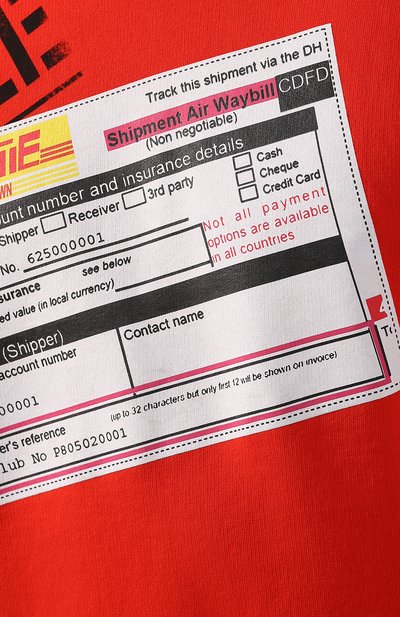 Хлопковое худи COMME DES FUCKDOWN, арт. CDFU399, фото 5