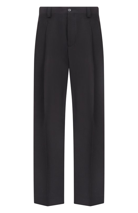 Брюки из вискозы и льна Laneus S6LAMAPA085 Чёрный S6LAMAPA085