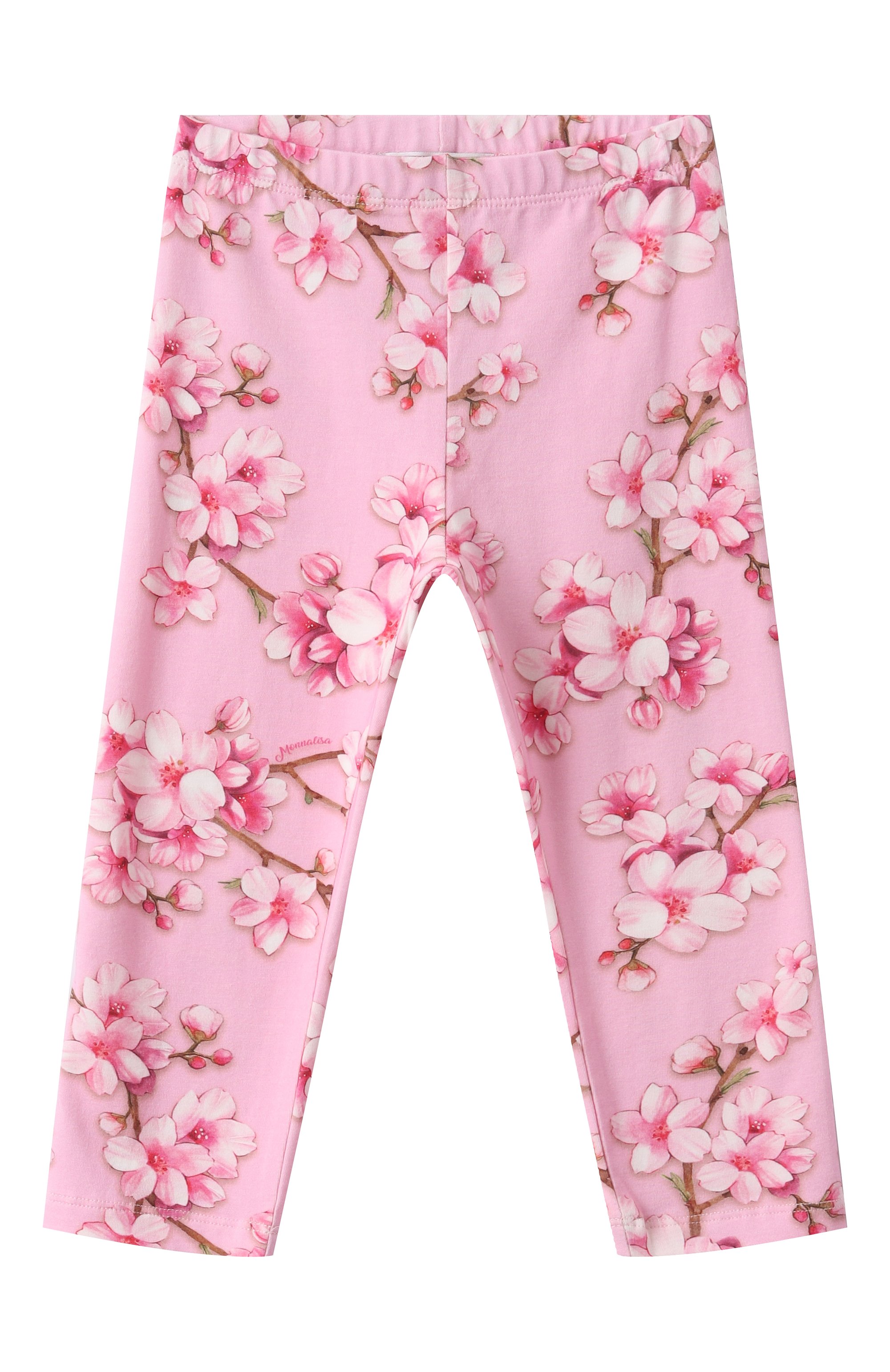 Хлопковые легинсы MONNALISA, арт. 19E402, фото 1