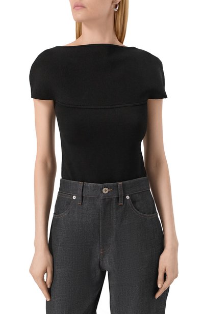 Боди из вискозы KHAITE, арт. 9732439/BASILE, фото 3