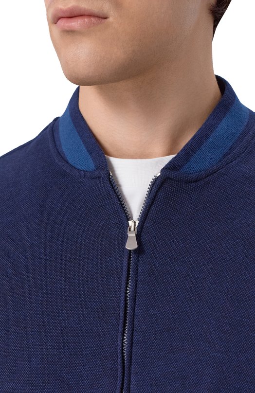 Хлопковая толстовка Gran Sasso 78114/76031 Синий  78114/76031 Фото 5