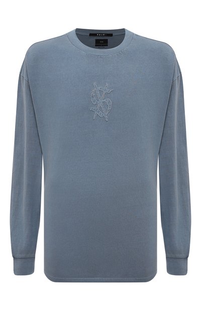 Мужская хлопковый лонгслив KSUBI, арт. MPF24FL009