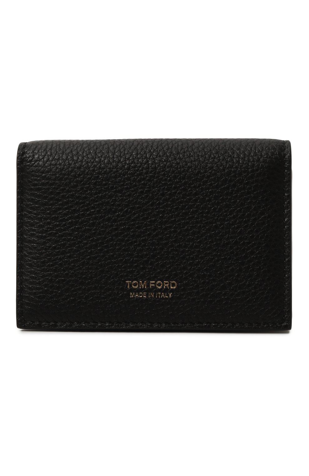 Кожаный футляр для кредитных карт TOM FORD черного цвета по цене 42700 руб., арт. Y0277/LCL158G, фото 1 Кожаный футляр для кредитных карт TOM FORD, арт. Y0277/LCL158G, фото 1