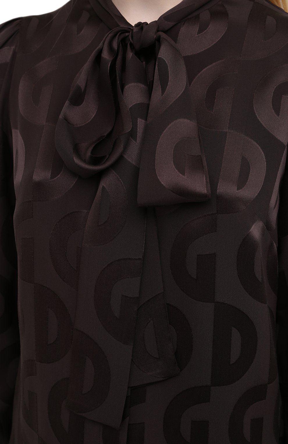 Шелковая блузка DOLCE & GABBANA, арт. F5N80T/FJ1IA, фото 6