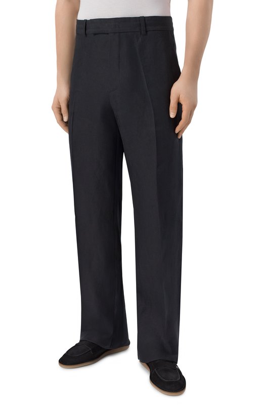 Льняные брюки MVST M26.2PM.T039/F157 Чёрный  M26.2PM.T039/F157 Фото 3