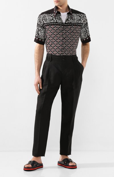 Кожаные шлепанцы RALPH LAUREN, арт. 815795858, фото 2