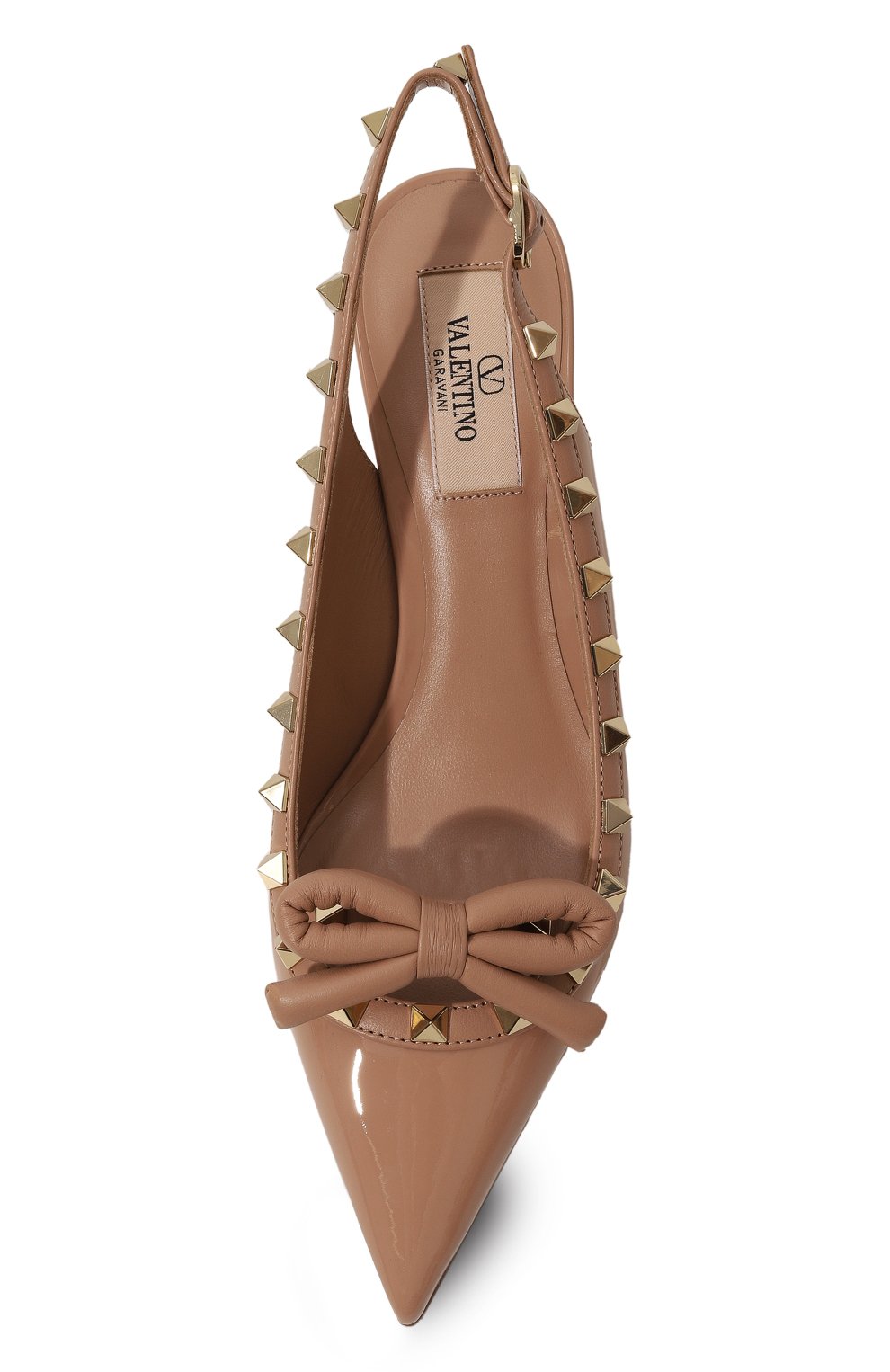 Кожаные туфли rockstud bow VALENTINO, арт. 5W2S0IB8/TZE, фото 6