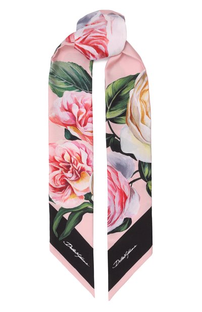 Шелковый шарф-твилли DOLCE & GABBANA, арт. FS215A/GDCUN, фото 1