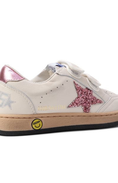 Кожаные кеды ball star GOLDEN GOOSE DELUXE BRAND, арт. GYF00501.F004241, фото 5