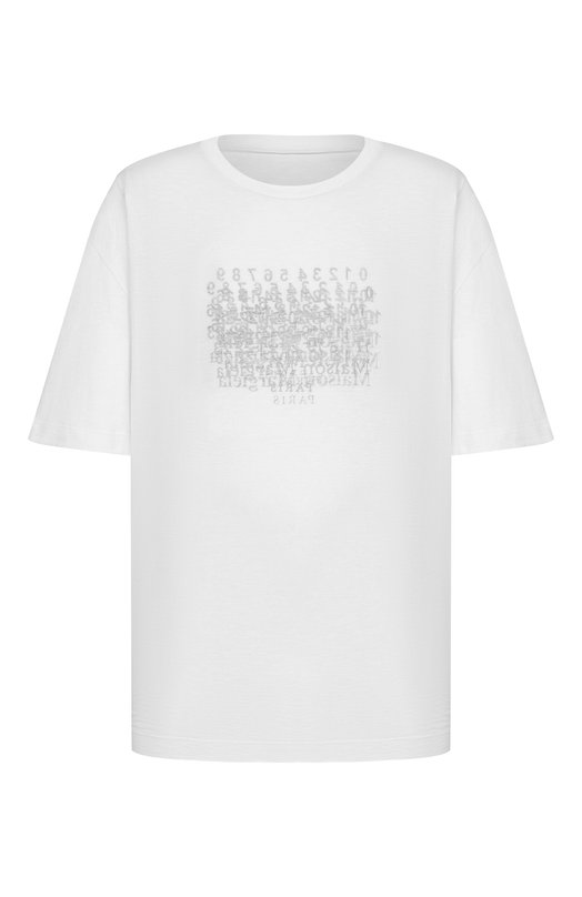 Хлопковая футболка Maison Margiela S50GC0732/M20164 Белый S50GC0732/M20164