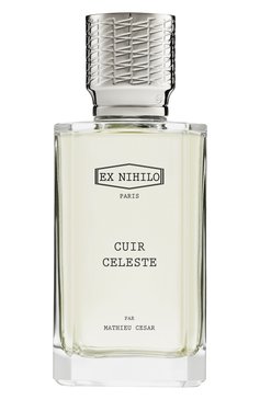 Парфюмированная вода cuir celeste (100ml) EX NIHILO бесцветного цвета, арт. 3760264091363 | Фото 1 (Материал внутренний: Не назначено; Unisex: Unisex; Региональные ограничения белый список (Axapta Mercury): Не проставлено; Нос: Не проставлено; Тип продукта - парфюмерия: Парфюмерная вода; Тип аромата: Кожаный; Статус проверки: Проверена категория; Ограничения доставки: flammable)