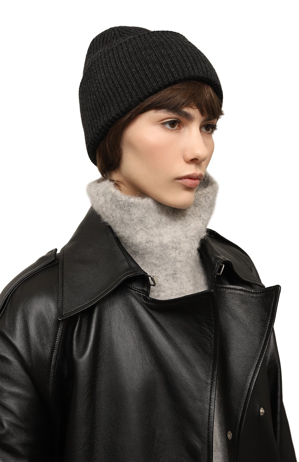 Шапка BOSS черного цвета по цене 7390 руб., арт. 50497808, фото 2 Шапка BOSS, арт. 50497808, фото 2