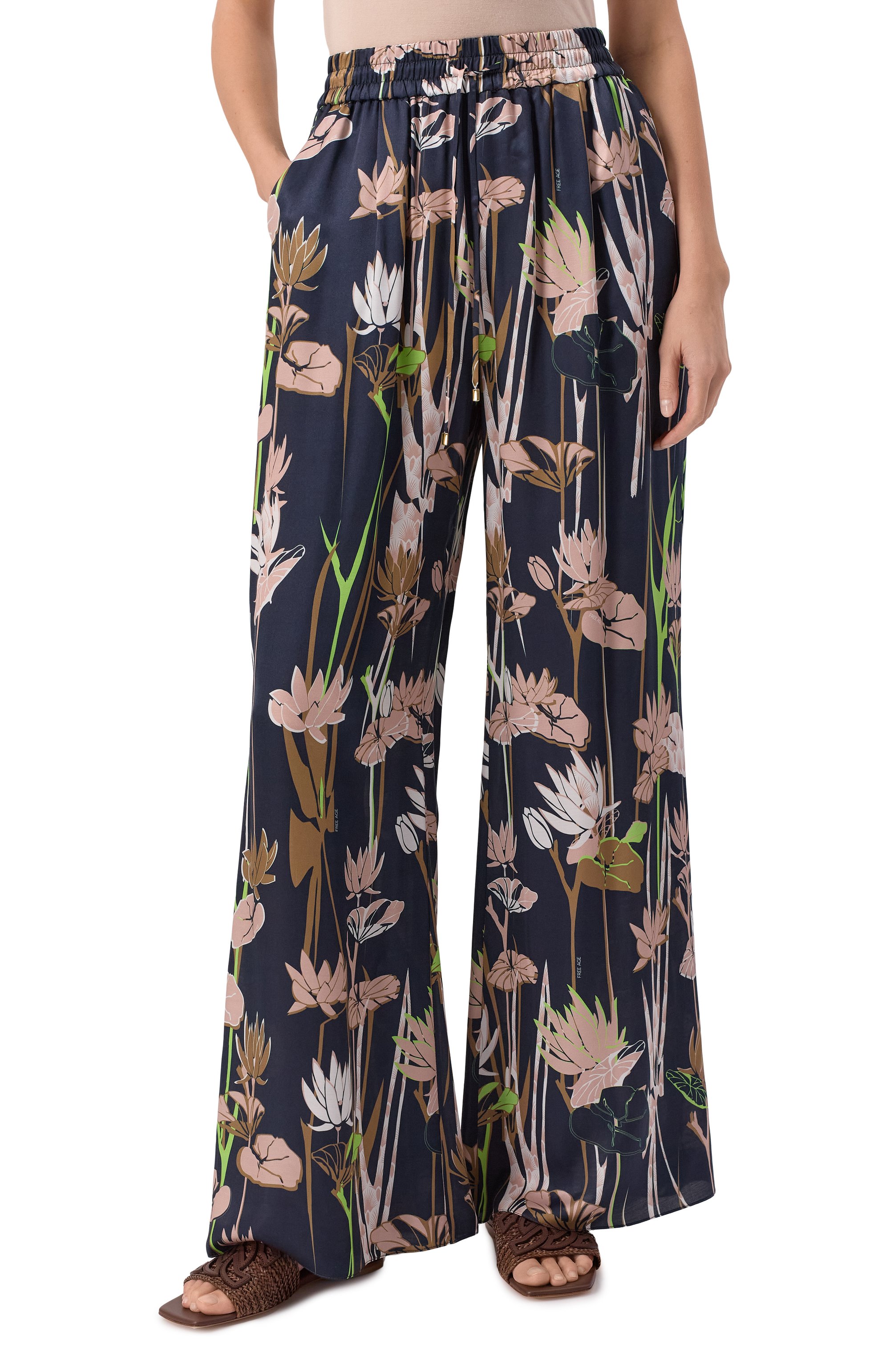 Атласные брюки FREEAGE, арт. WS25.PT114M.6001.499, фото 3