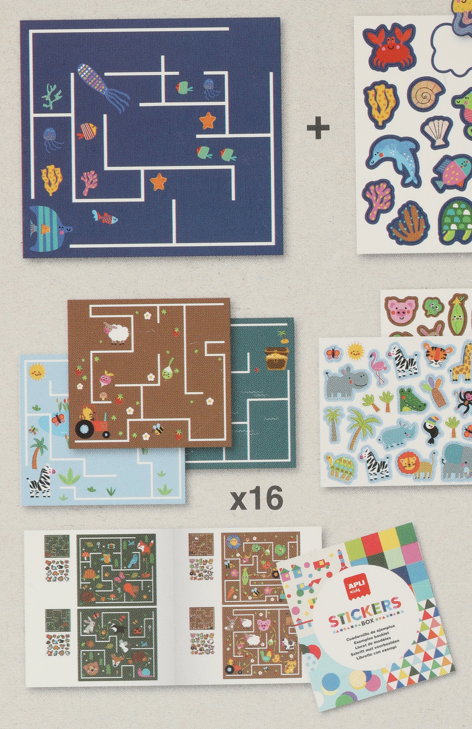 Набор для творчества с наклейками APLI KIDS, арт. 19695, фото 3