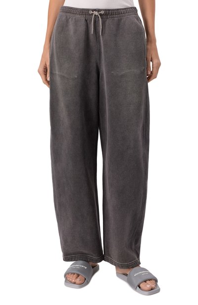 Хлопковые брюки ALEXANDERWANG.T, арт. 4CC1254011, фото 3