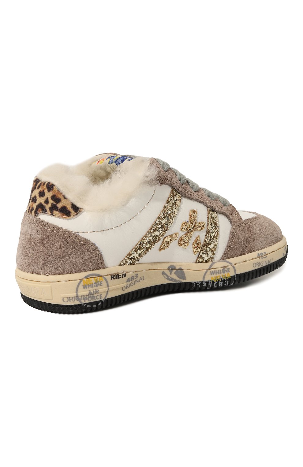 Утепленные кеды wally PREMIATA WILL BE бежевого цвета по цене 23800 руб., арт. 19M321855/WALLY M/27-35, фото 3 Утепленные кеды wally PREMIATA WILL BE, арт. 19M321855/WALLY M/27-35, фото 3