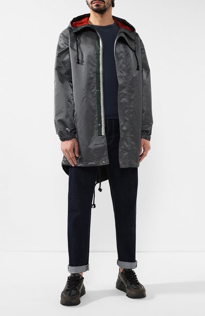 Парка ACNE STUDIOS темно-серого цвета по цене 33250 руб., арт. C90021/M, фото 2 Парка ACNE STUDIOS, арт. C90021/M, фото 2