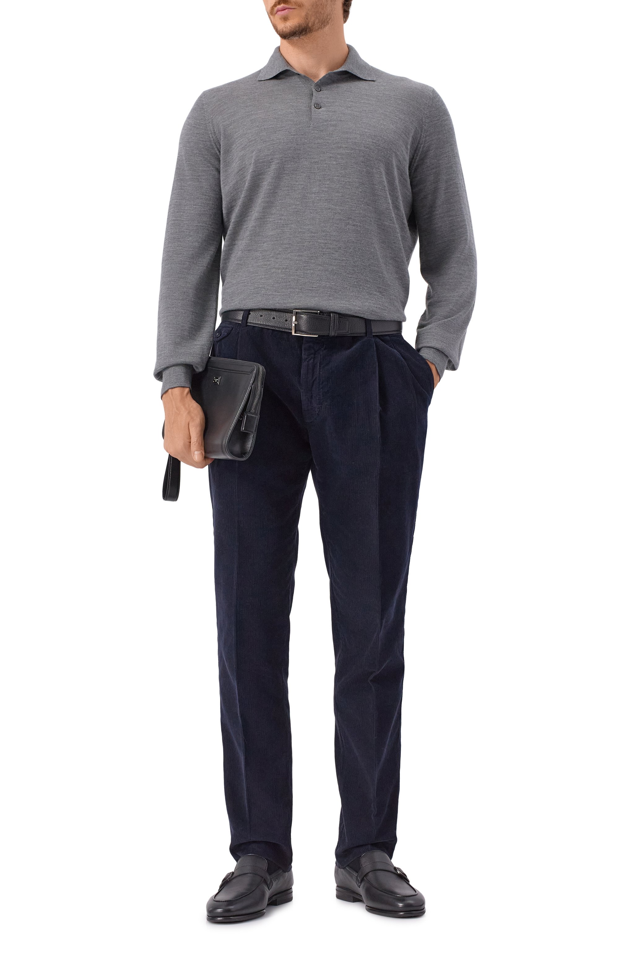 Вельветовые брюки DOLCE & GABBANA, арт. GY6UET/G8NN7, фото 2